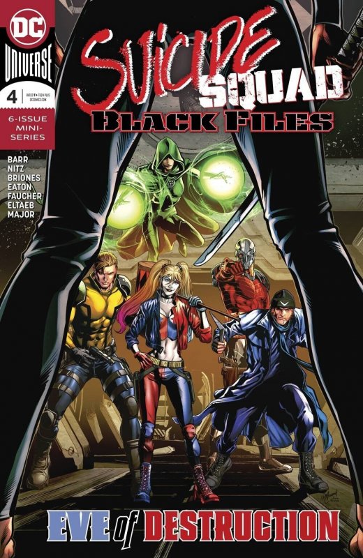 Suicide Squad Black Files #4 (DC Comics, 2019), raw, ungraded comic book — front cover
