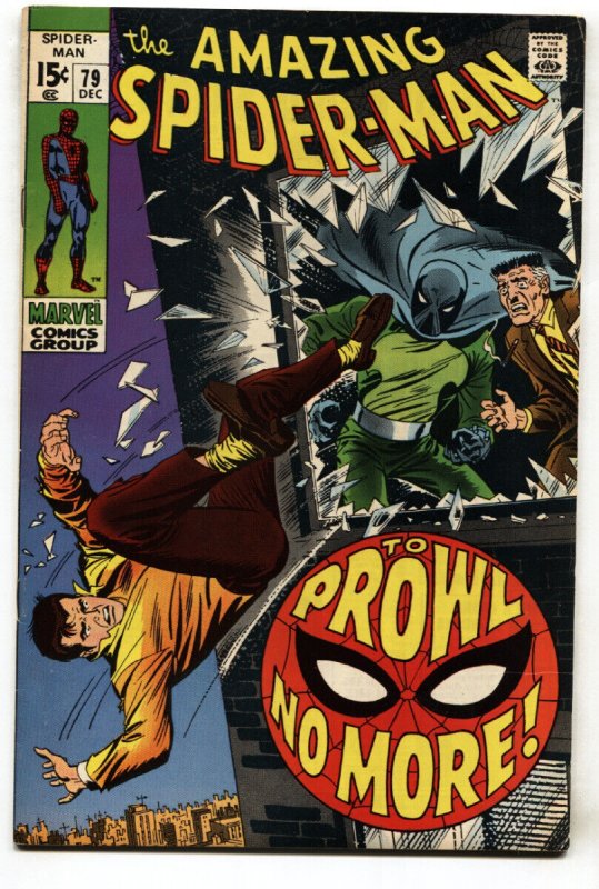 Amazing Spider-Man #79 (Marvel Comics), raw comic book in FN/VF condition — front cover
