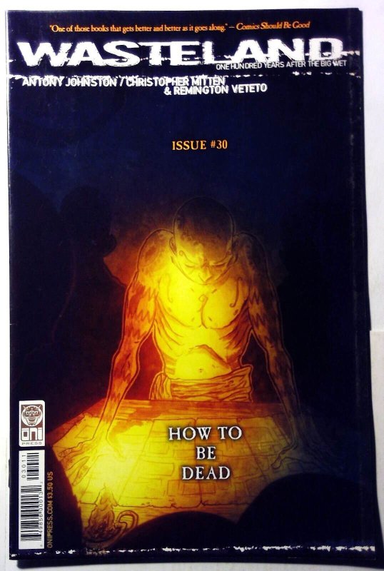 Wasteland #30 (Oni Press, 2011), raw, ungraded comic book — front cover