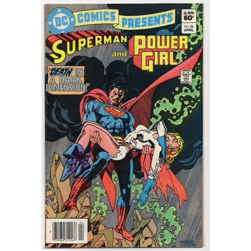 Presents #56 (DC Comics, 1983), raw comic book in VF+ 8.5 condition — front cover