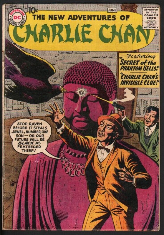 New Adventures of Charlie Chan #1 (DC Comics), raw, ungraded comic book — front cover