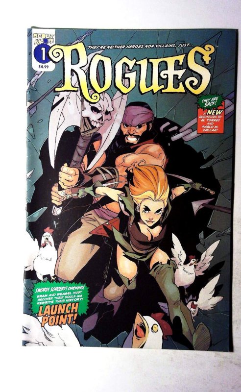 Rogues #1 (2024), raw, ungraded comic book — front cover