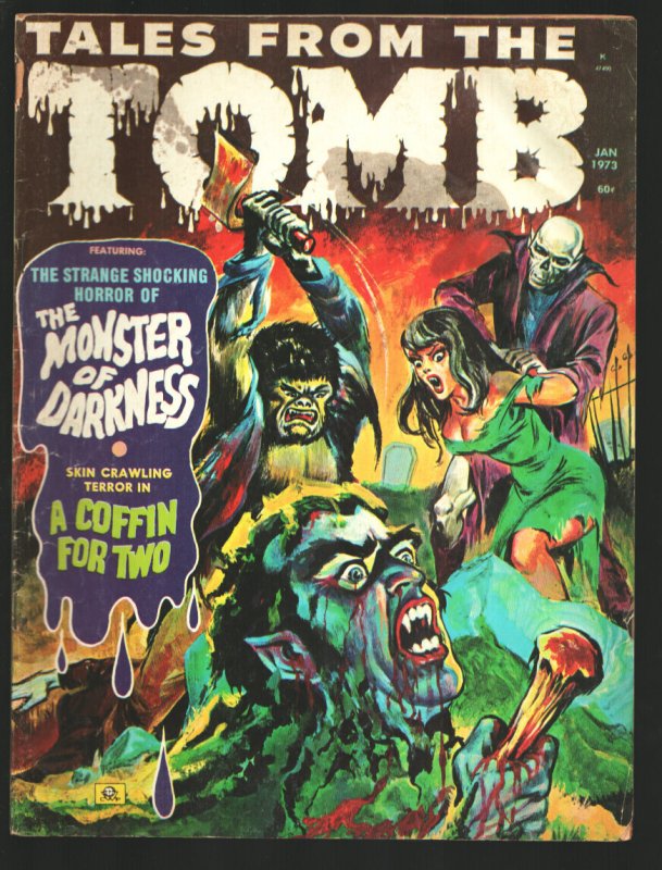 Tales from the Tomb Vol. 5 #1 (1973), raw, ungraded comic book — front cover