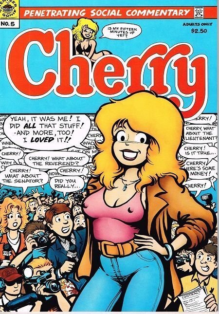 Cherry Poptart #5 (Last Gasp, 1987), raw, ungraded comic book — front cover