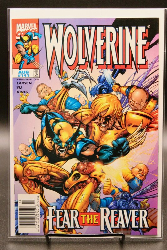 Wolverine #141 (Marvel Comics, 1999), raw, ungraded comic book — front cover