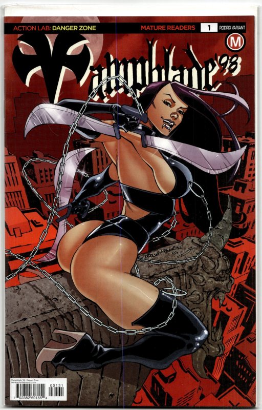 Vampblade '98 (2017) Vampblade (Action Lab Entertainment, 2017), raw, ungraded comic book — front cover