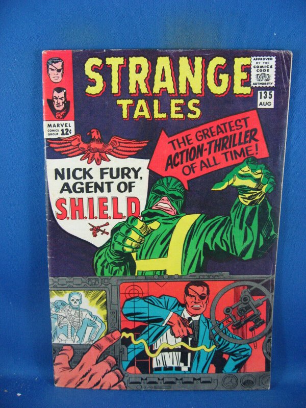 Strange Tales #135 (Marvel Comics, 1965), raw, ungraded comic book — front cover
