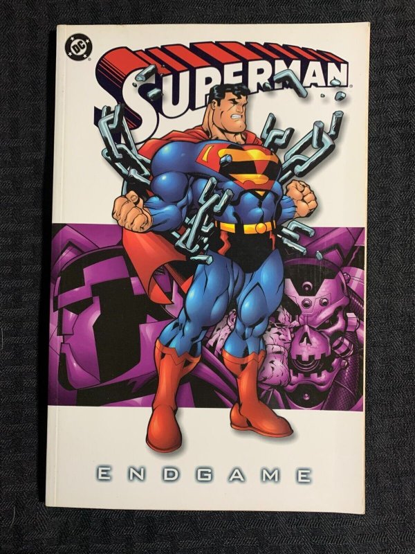 2001 Superman End Game SC VF 8.0 1st DC Comics (DC Comics, 2001), raw comic book in VF 8.0 condition — front cover