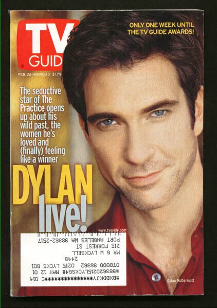 MAG: TV Guide February #26 (2000), raw, ungraded comic book — front cover