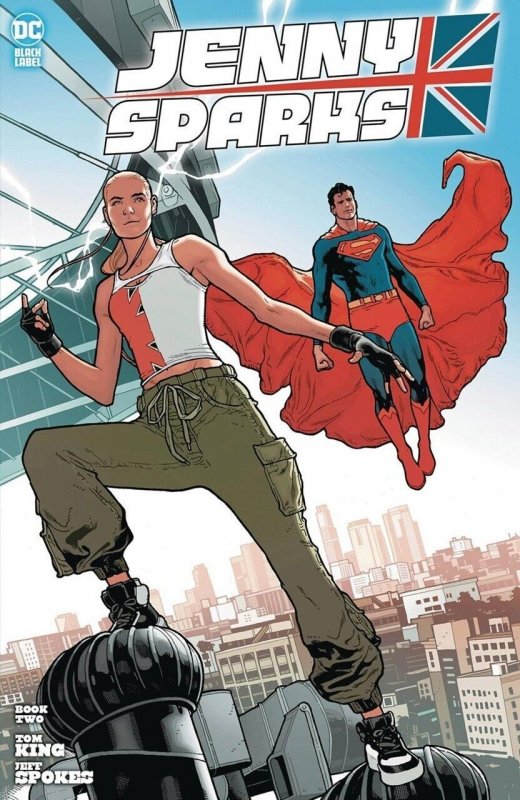 Jenny Sparks #2 (2024), raw comic book in NM condition — front cover
