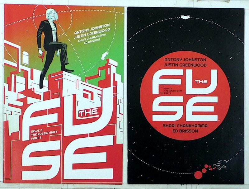 The Fuse Lot of 2 #2, 2 B (2014) Image Comics 9.4 NM Var 1st Print Comic Books (Image Comics, 2014), raw comic book in NM 9.4 condition — front cover