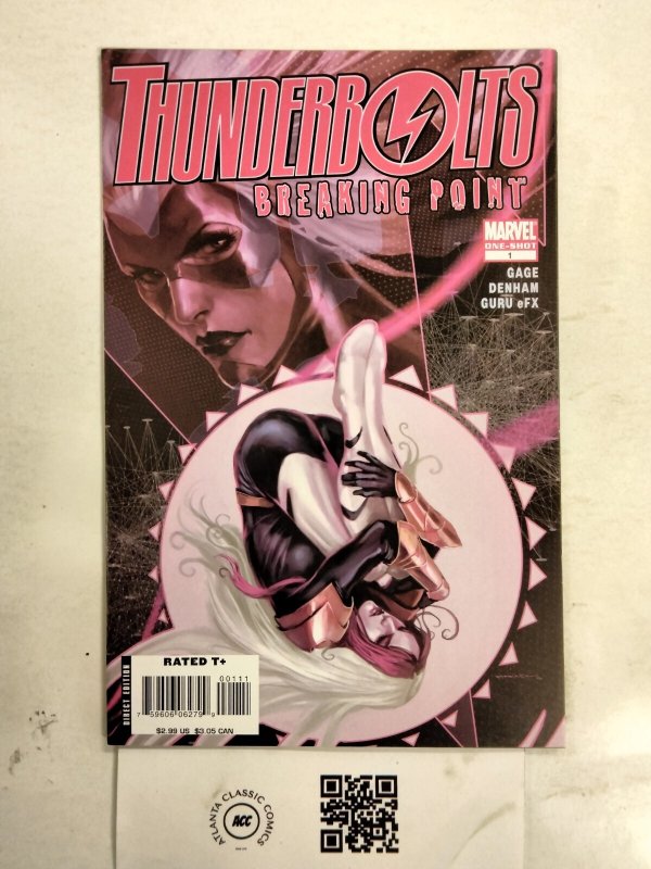 Thunderbolts Breaking Point #1 (Marvel Comics), raw comic book in NM condition — front cover