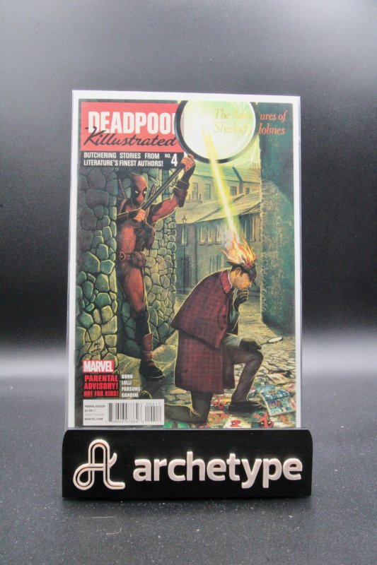 Deadpool Killustrated #4 (Marvel Comics, 2013), raw, ungraded comic book — front cover