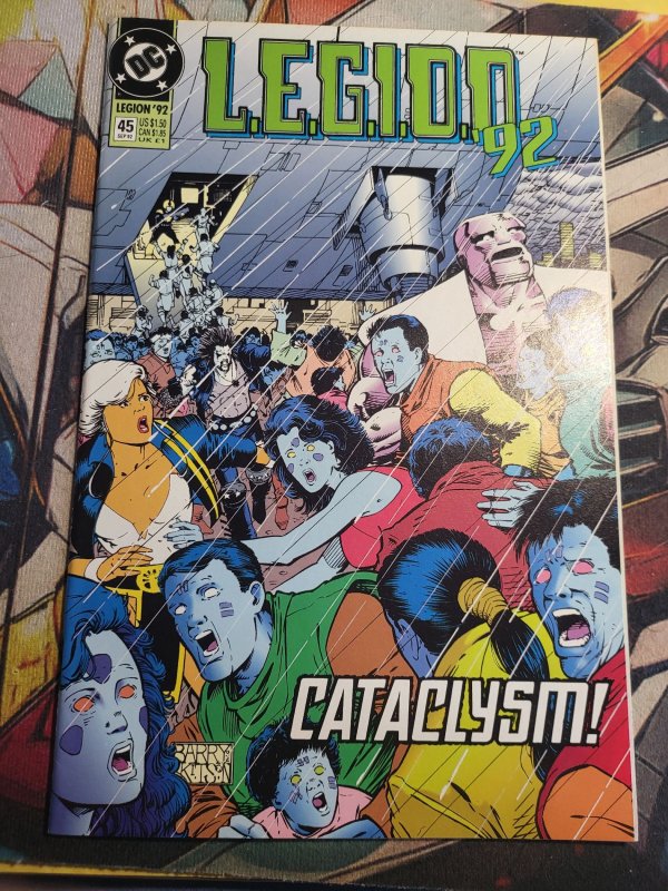 L.e.g.i.o.n #45 (DC Comics, 1992), raw, ungraded comic book — front cover