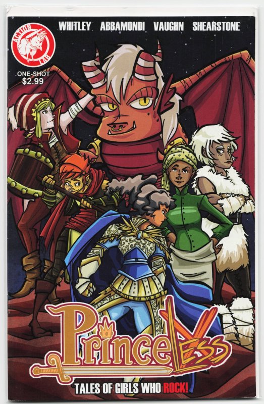 Princeless: Tales of Girls Who Rock! (2013) (2013), raw, ungraded comic book — front cover