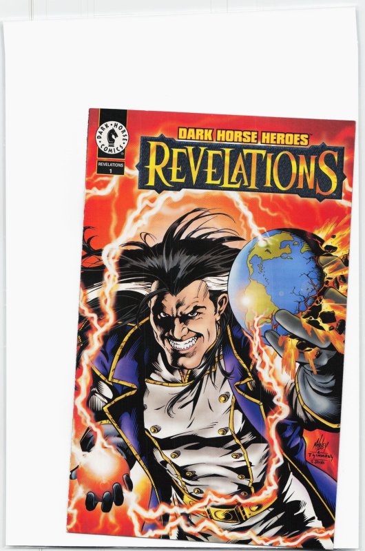 Revelations (1995) Law (1995), raw, ungraded comic book — front cover