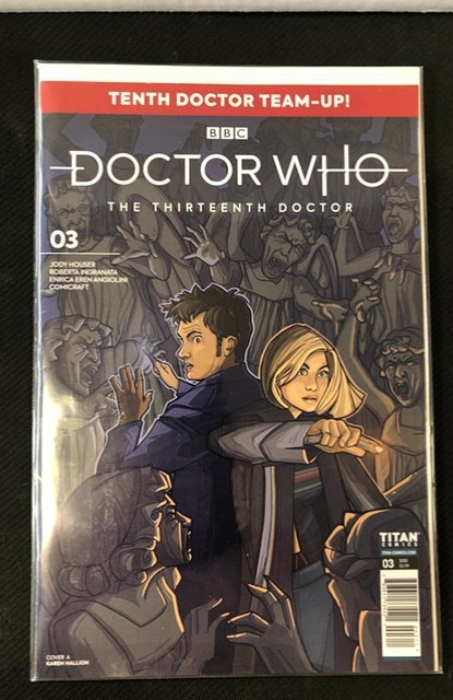 Doctor Who #3, raw, ungraded comic book — front cover