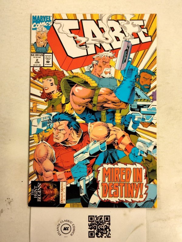 Cable #2 (Marvel Comics), raw comic book in NM condition — front cover