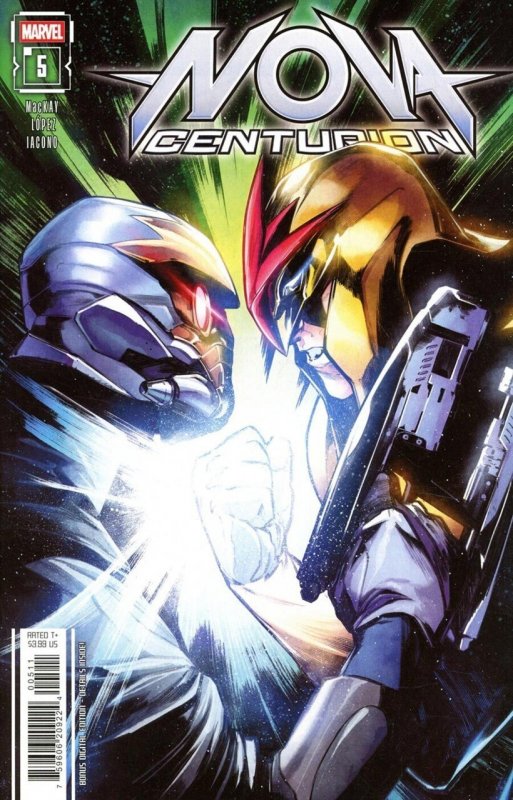 Nova Centurion #5 (Marvel Comics, 2026), raw, ungraded comic book — front cover