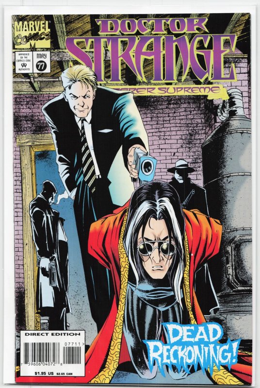 Doctor Strange, Sorcerer Supreme #77 (Marvel Comics, 1995), raw, ungraded comic book — front cover