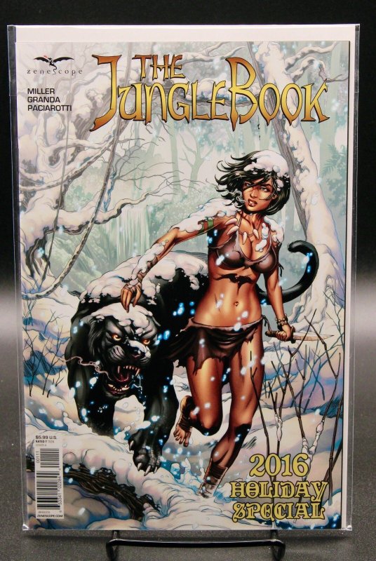 The Jungle Book 2016 Holiday Special: Bagheera's Secret #1 (Zenescope Entertainment, 2016), raw, ungraded comic book — front cover
