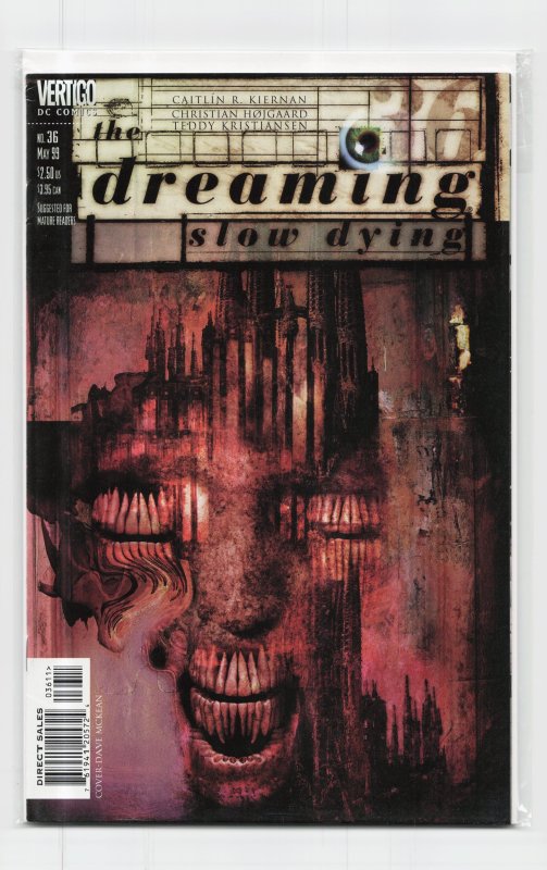 The Dreaming #36 (DC Comics, 1999), raw, ungraded comic book — front cover