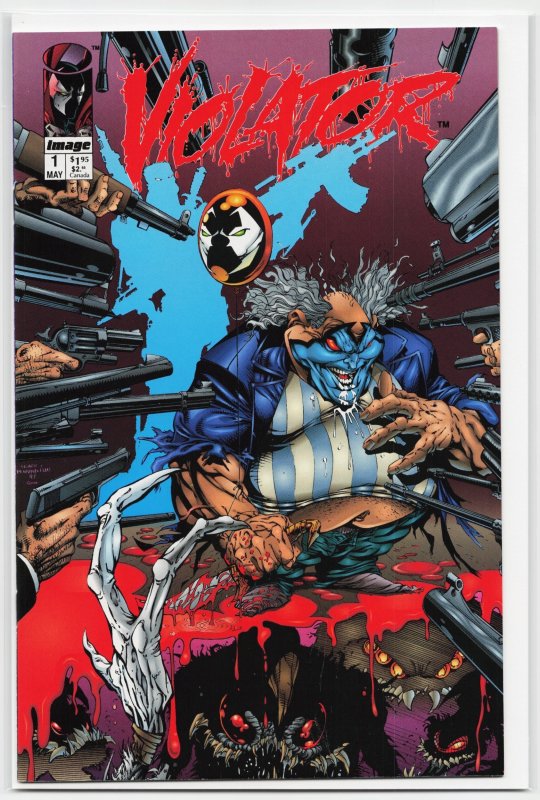 Violator #1 (Image Comics, 1994), raw, ungraded comic book — front cover