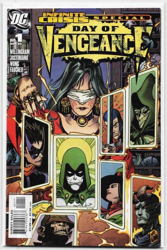 Day of Vengeance: Infinite Crisis Special (2006) Shadowpact (DC Comics, 2006), raw, ungraded comic book — front cover