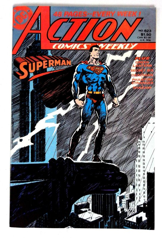 Action #623 (DC Comics, 1988), raw comic book in NM- condition — front cover