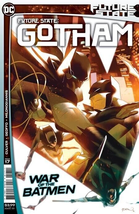 Future State Gotham #17 (DC Comics, 2022), raw, ungraded comic book — front cover