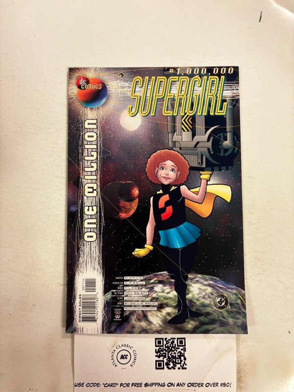 Supergirl #1,000,000 NM DC Comic Books Krypto Superman Justice League 18 HH82 (DC Comics, 2005), raw comic book in NM condition — front cover