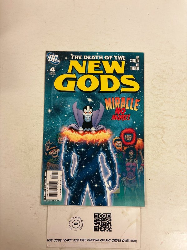Death of the New Gods #4 (DC Comics), raw comic book in NM condition — front cover