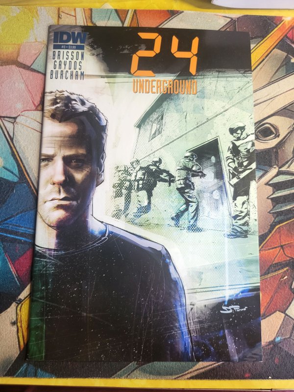 24 #3 (2014), raw, ungraded comic book — front cover