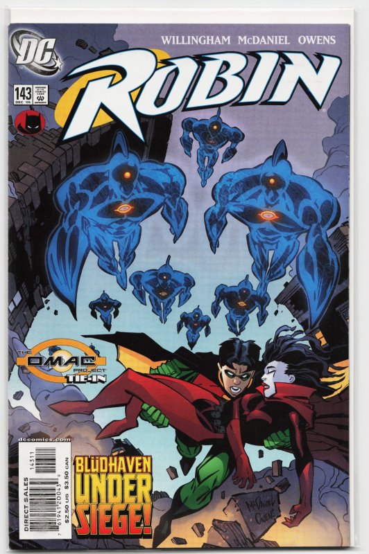 Robin #143 (DC Comics, 2005), raw, ungraded comic book — front cover