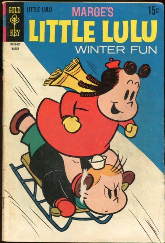 Marge's Little Lulu #191 (1969), raw comic book in VG/FN condition — front cover
