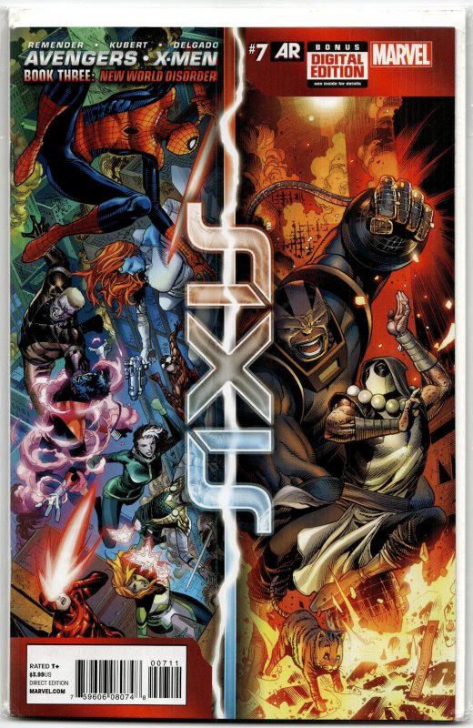 Avengers & X-Men: Axis #7 (Marvel Comics, 2015), raw, ungraded comic book — front cover