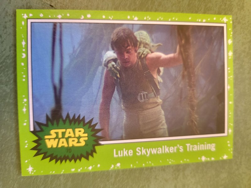 2015 Star Wars: Journey to Star Wars: The Rise of Skywalker Green Parallel #70 (2015), raw, ungraded comic book — front cover