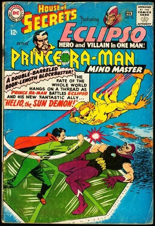 House of Secrets #76 (DC Comics), raw comic book in VG condition — front cover