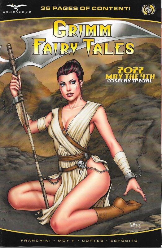Grimm Fairy Tales: 2022 May the 4th Cosplay Special Cover C Zenescope (Zenescope Entertainment, 2022), raw, ungraded comic book — front cover