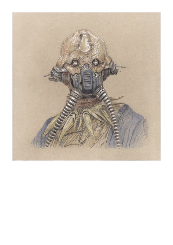 Benthic, High-quality A4 Lithograph. Artist: Miguel Alfaro, raw, ungraded comic book — front cover