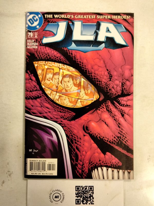 JLA #79 (DC Comics, 2003), raw comic book in NM condition — front cover