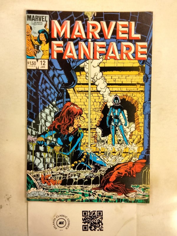 Marvel Fanfare #12 (Marvel Comics), raw comic book in NM condition — front cover
