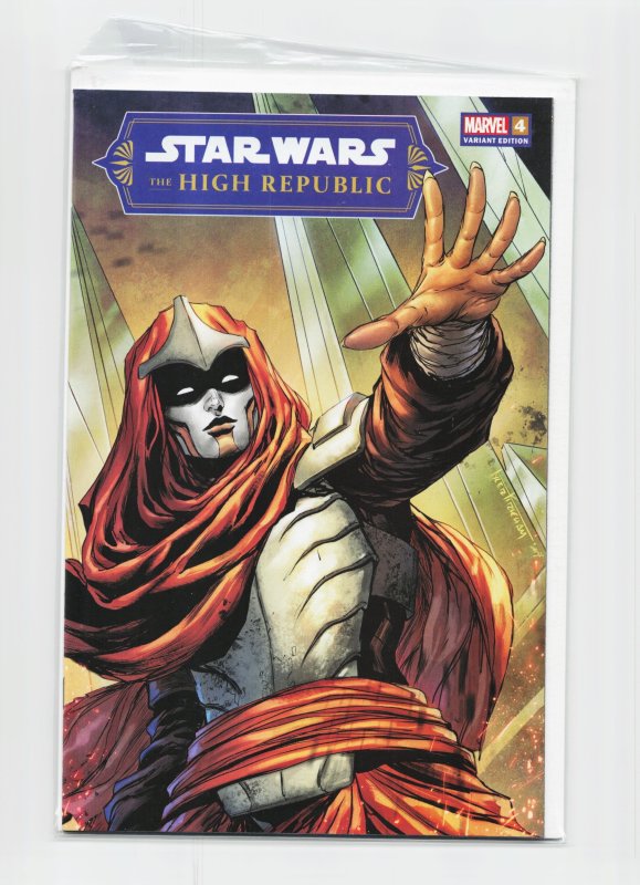 Star Wars: The High Republic #4 (Marvel Comics, 2023), raw, ungraded comic book — front cover