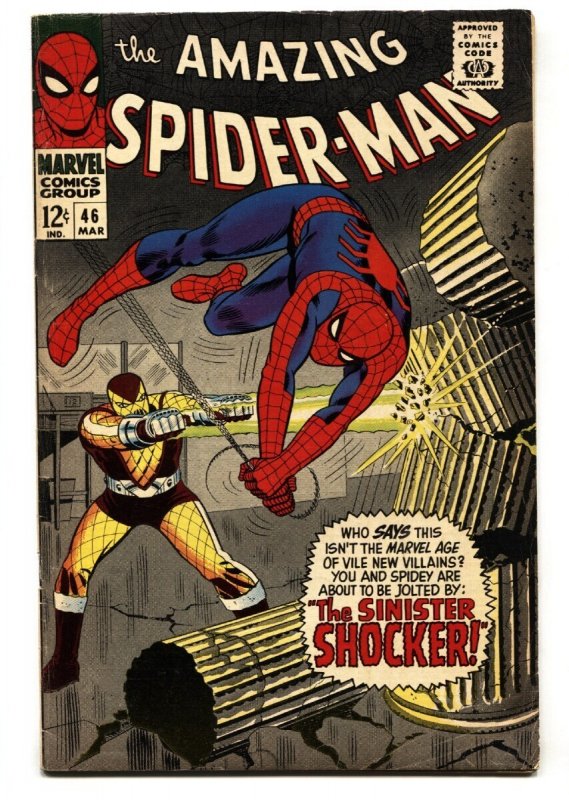 Amazing Spider-Man #46 - 1967 - Marvel - Vg/fn - Comic Book (Marvel Comics, 1967), raw comic book in VG/FN condition — front cover