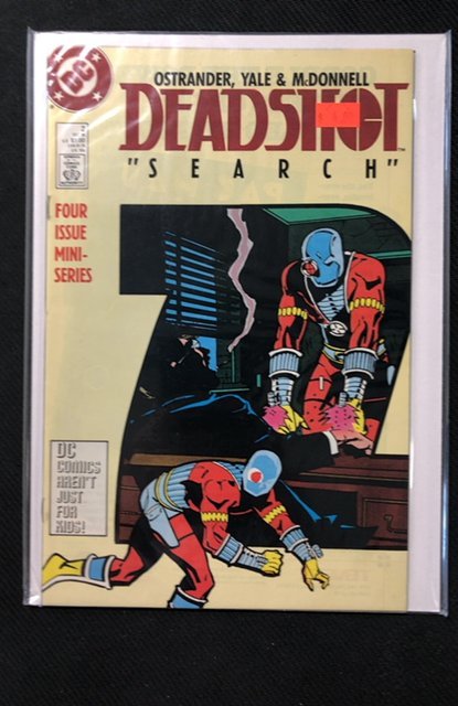 Deadshot #2 (1988), raw, ungraded comic book — front cover