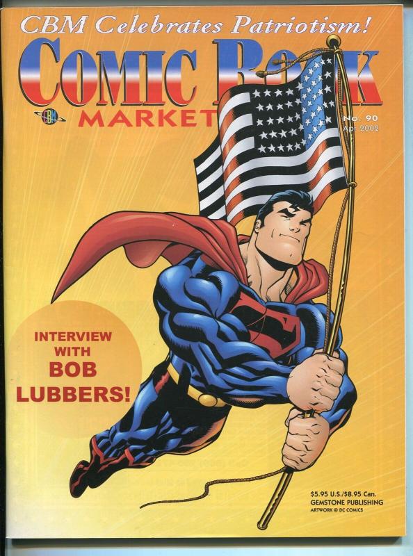 Comic Book Marketplace #92 (2002), raw comic book in VF condition — front cover