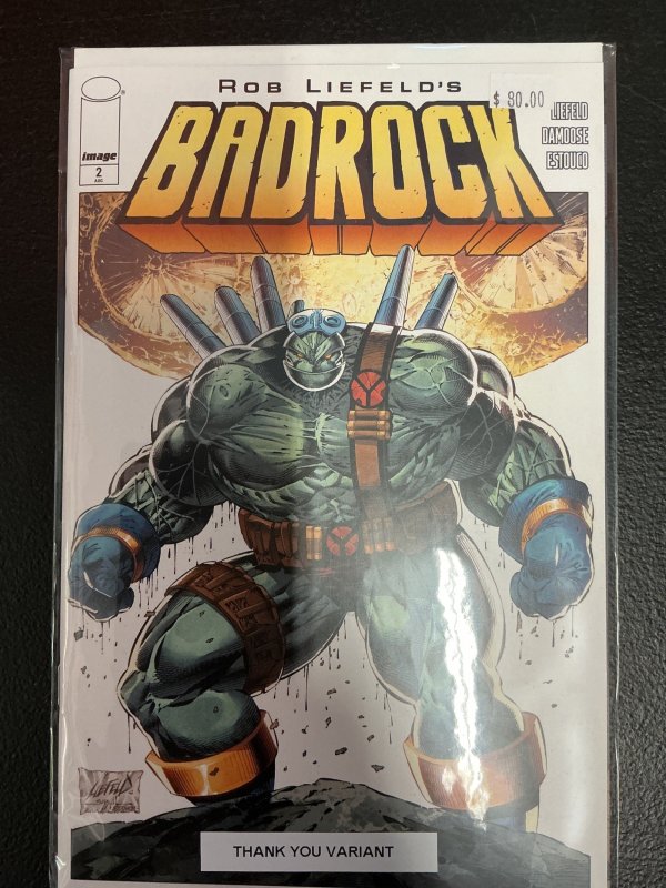Badrock #2 (2026), raw, ungraded comic book — front cover