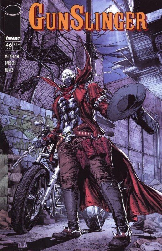 Gunslinger #46 (Image Comics, 2021), raw comic book in NM condition — front cover