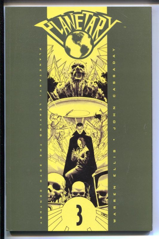 Planetary: Leaving the 20th Century-Vol 3-TPB-trade, raw, ungraded comic book — front cover