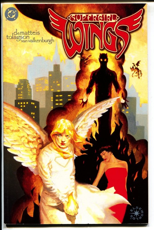 Supergirl: Wings-J.M. DeMatteis-TPB-trade, raw, ungraded comic book — front cover